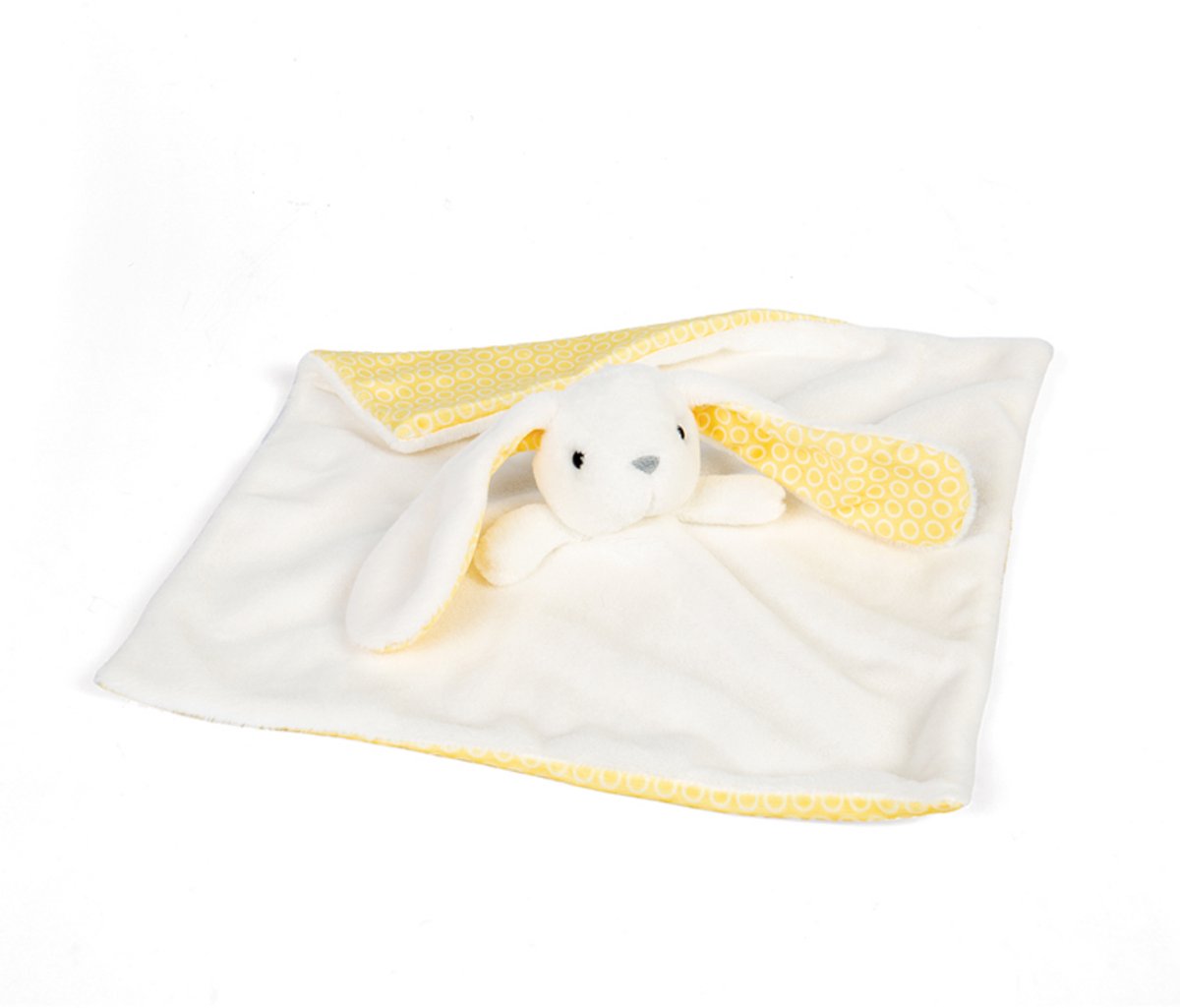 Bigjigs Kuscheltuch mit Kaninchenmotiv, 31 x 31 cm