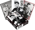 Aquarius elvis presley playing cards speelkaarten black white playing cards speelkaarten