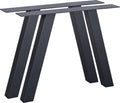 Woood tablo a-poten tuin - metaal - zwart - set van 2
