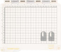 Vaessen creative stempelhulp - stamp easy - 22 x 16,6 cm - magnetisch - antislip