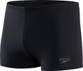 Speedo endurance+ aquashort heren - strakke zwemshort heren - chloorbestendige zwembroek mannen - kleurvaste sportzwembroek heren - zwart - xxl