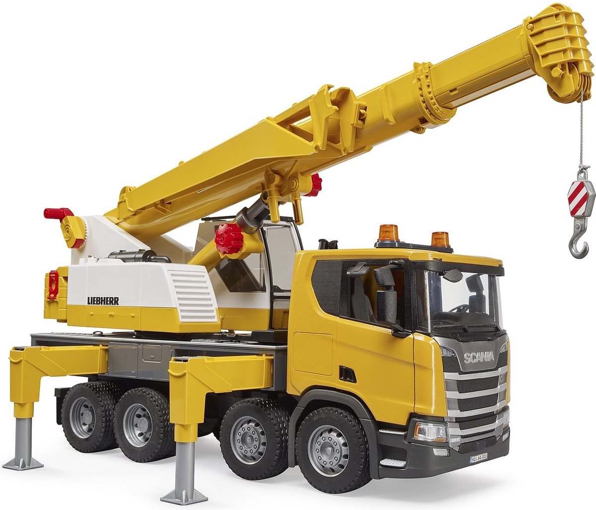 Bruder LKW Scania 560r Liebherr Kran mit LKW