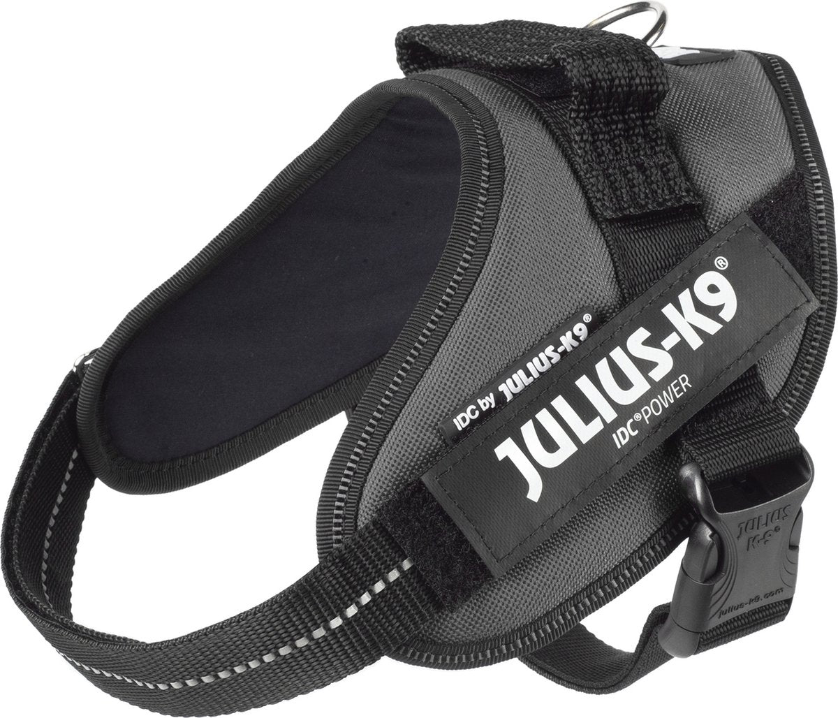 Julius k9 julius-k9 idc powertuig - hondentuig - s - mini - antraciet s