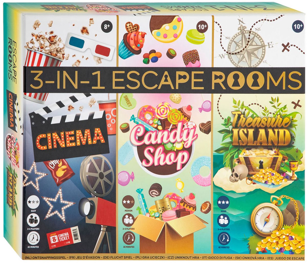 Creative Craft Group 3-in-1 Escape Room Escape Game