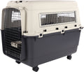 Flamingo transportbox hond xl 90×60×74 cm – transportkooi nomad donkergrijs
