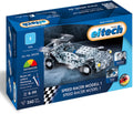 Eitech ® bouwdoos – speed racer model 1 – 260-delig – metalen bouwpakket met gereedschap – constructiespeelgoed – vanaf 8 jaar