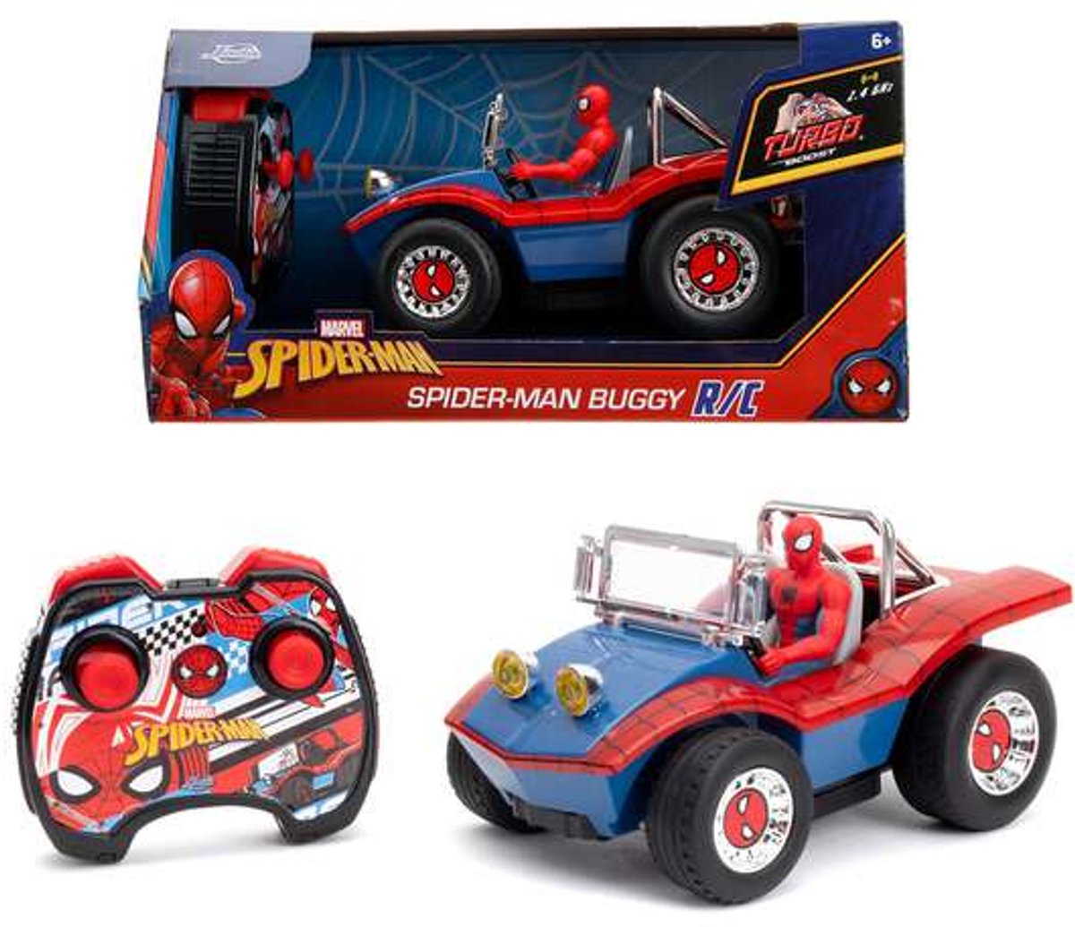Jada marvel spider-man rc buggy 1:24