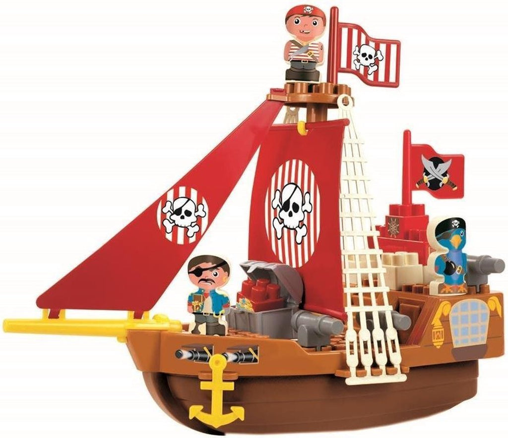 Abrick ecoiffier piratenschip