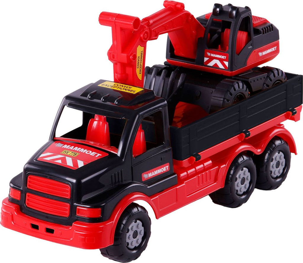 Cavallino Mammoth Torpedo-LKW mit Bagger, 44,5 cm