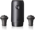 Vacuvin vacu vin elektrische wine saver – vacuümpomp voor wijn – inclusief 2 wijnstoppers – oplaadbaar via usb-c