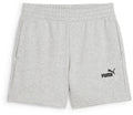 Puma ess small no. 1 logo 5'' high-waist shorts tr dames broek - light gray heather xl