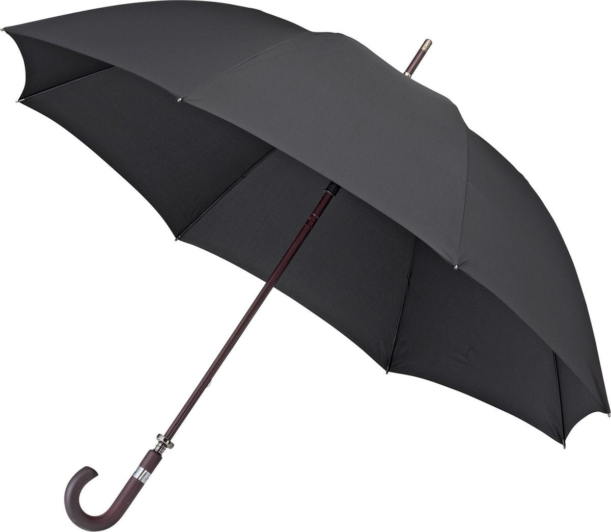 Falcone - paraplu - ø 130 cm - windproof - extra stevig - zwart