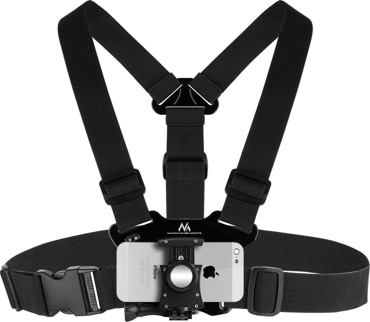 Maclean borstband voor mobiele telefoon camera sport houder mc-773 one size