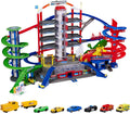 Majorette Super City Garage mit 6 Fahrzeugen