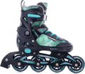 inline skates Dasty 82A softboot groen maat 40-43