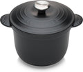 Le creuset rijstkoker cocotte every - tradition - mat zwart - ø 18 cm 2 liter