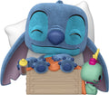 Funko pop! plus: disney lilo stitch - sleeping stitch in box (flocked) #1607 special edition exclusive