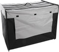 Flamingo smart top plus - transportkooi honden - transportkooi smart top plus zwart grijs 109cm - 1st - 113520 - 1st