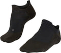 Falke go5 invisible anti-blaar katoen functioneel materiaal golfsokken heren zwart - maat 39-41