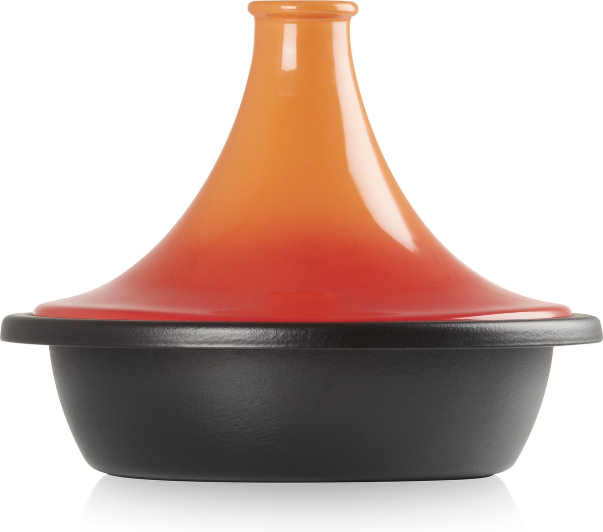Le creuset tajine - ø 31 cm - oranje rood