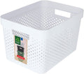 Curver infinity recycled dots opbergbox - 17 liter - wit
