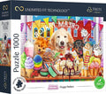 Trefl prime glurende honden puzzel - 1000 stukjes