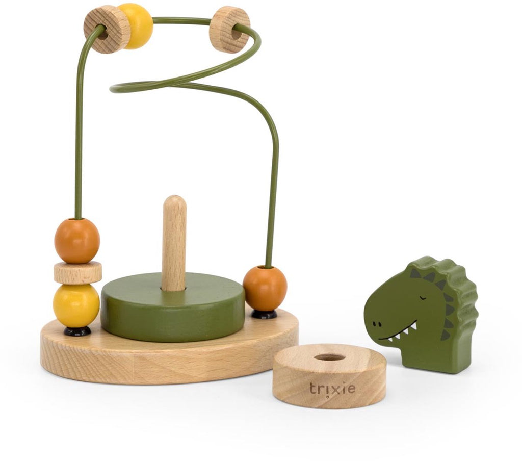 Trixies motorische Übungen aus Holz – Spirale von Mr. Dino