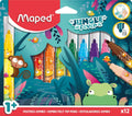 Maped office viltstift maped jungle fever jumbo set 12 kleuren