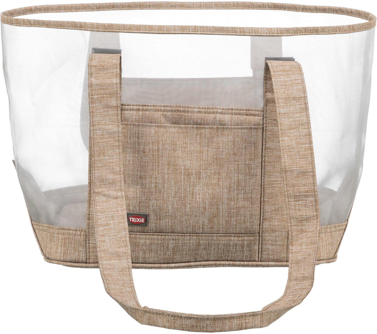 Trixie Hundetasche Mary transparenter Sand