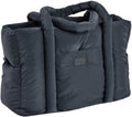 Béaba puffy paris luiertas - 25l - verzorgingstas - incl. verzorgingsmatje koelvak - 10 vakken - grijs - dark heather grey