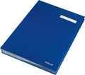Esselte vloeiboek karton - met 20 scheidingbladen - blauw