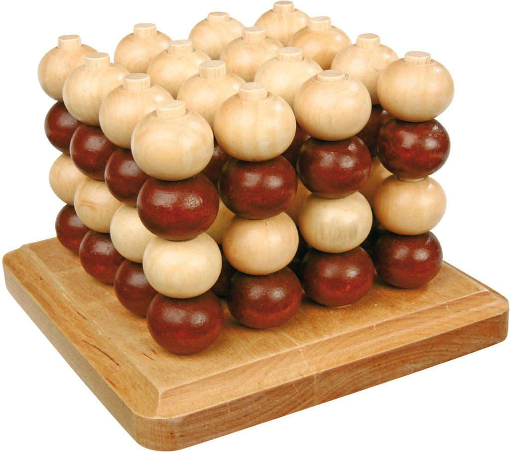 Small Foot - foor na row 3d wood strategy game