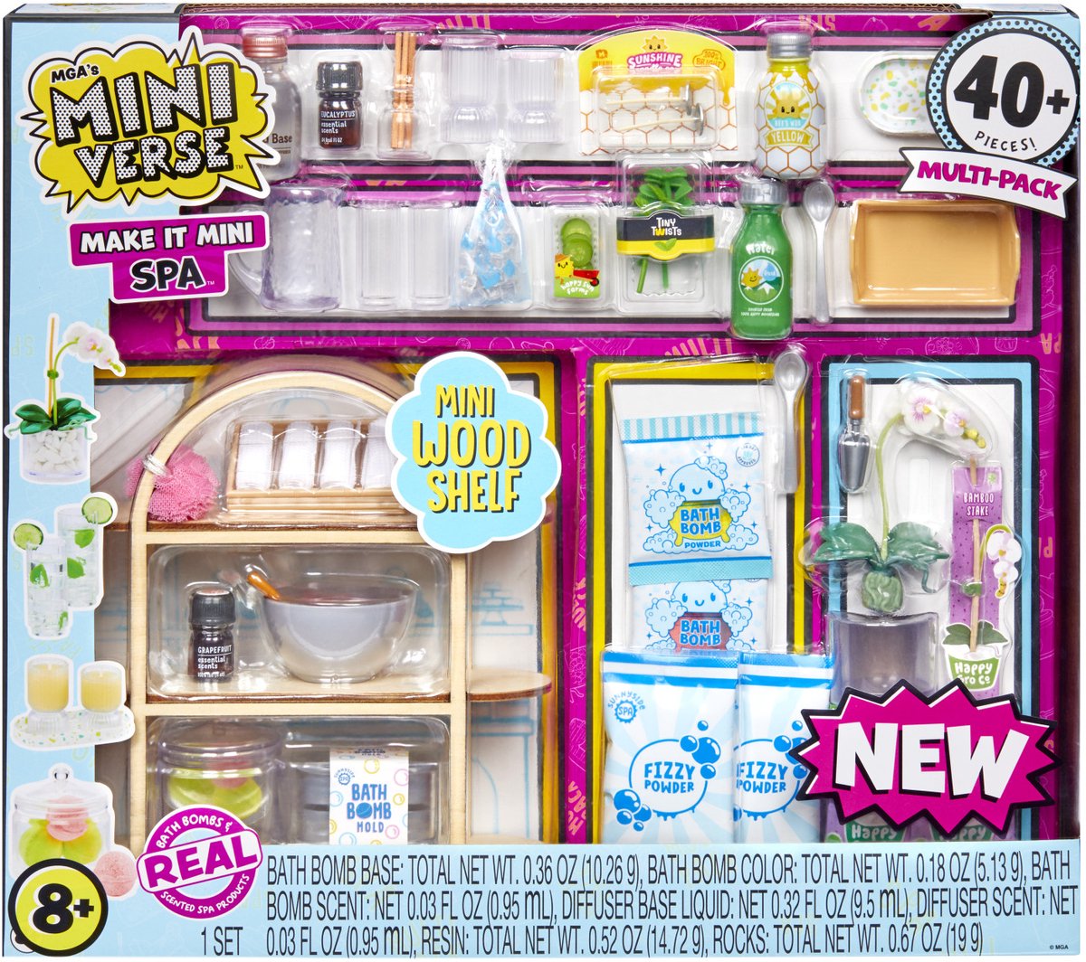 MGA Entertainment Mgas Miniversum macht es zum Mini-Spa – Multipack