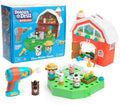Learning resources educatief speelgoed design drill bolt buddies barn boerderij. - 3+