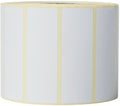 Brother bde-1j026076-102 voorgestanste labelrol met witte labels van 76 mm x 26 mm en 1.900 labels per rol voor het printen van hoogwaardige labels