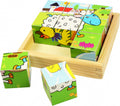 Bigjigs Bauernhoftiere Blockpuzzle