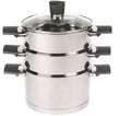 Russell hobbs excellence 3-laags stoomboot - 18 cm, inductie