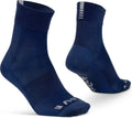 Gripgrab - merino lightweight sl zomer fietssokken sport sokken wielersokken met merino wol - navy blauw - unisex - maat xs (35-38)