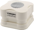 Vaessen creative magnetische pons - figuurpons - cirkel geschulpt - ø3,5cm