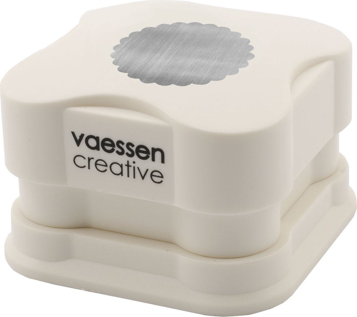 Vaessen creative magnetische pons - figuurpons - cirkel geschulpt - ø3,5cm