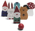 BS Toys Holz-Bowlingspiel Waldtiere, 7-teilig.