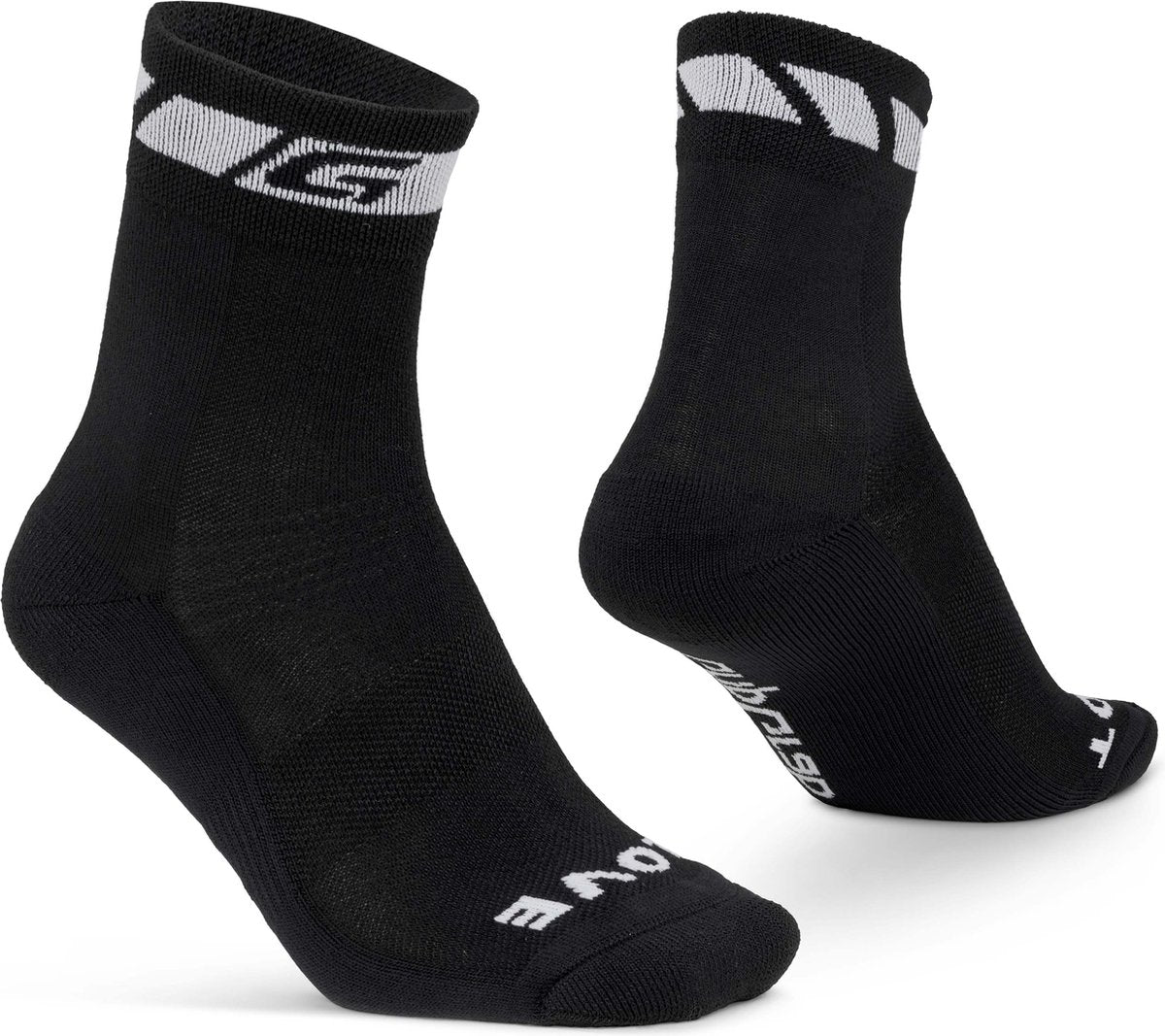 Gripgrab - lente herfst fietssokken thermo overganssokken - zwart - unisex - maat s