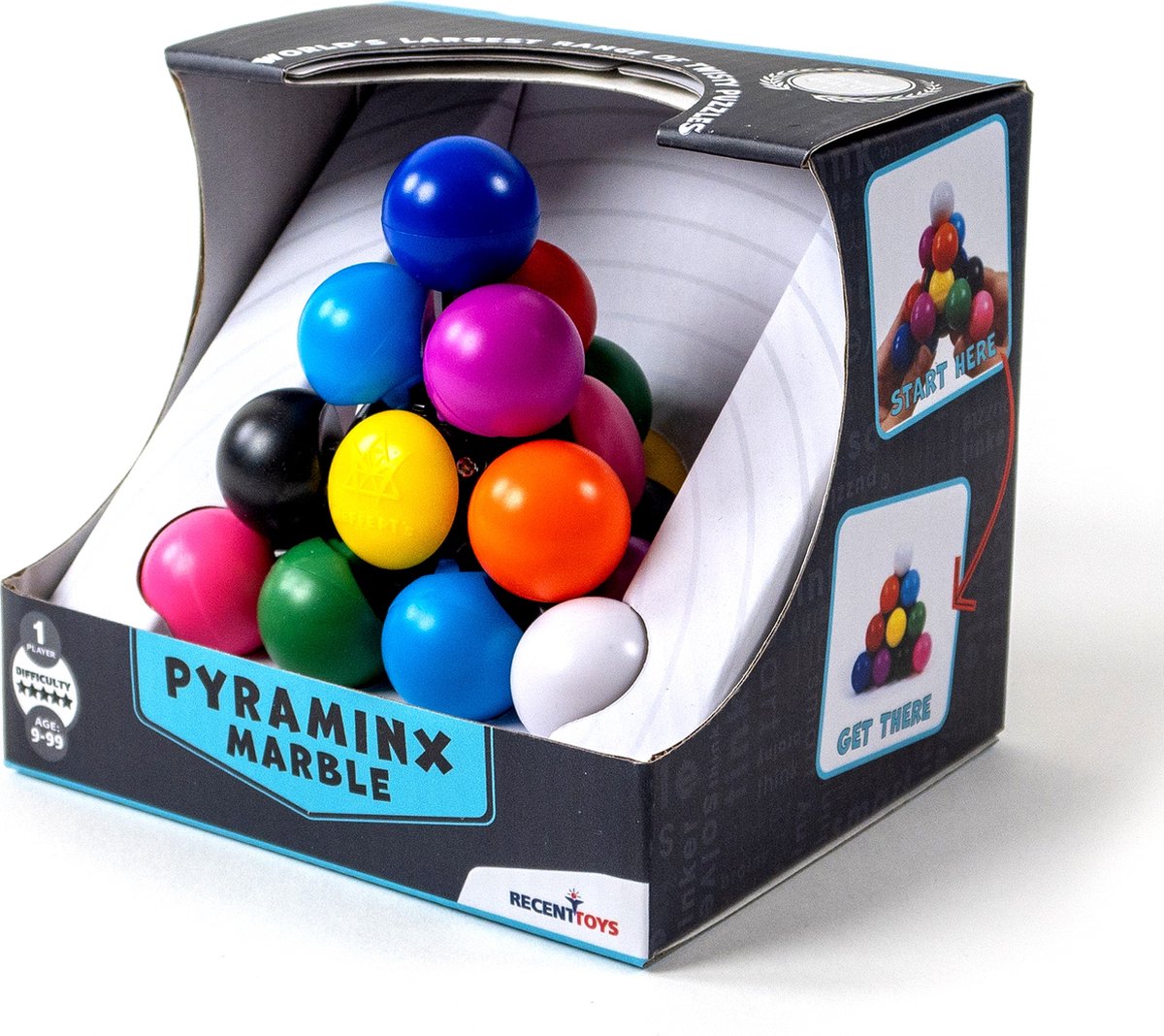 Recent Toys Pyraminx Murmel-Knobelspiel