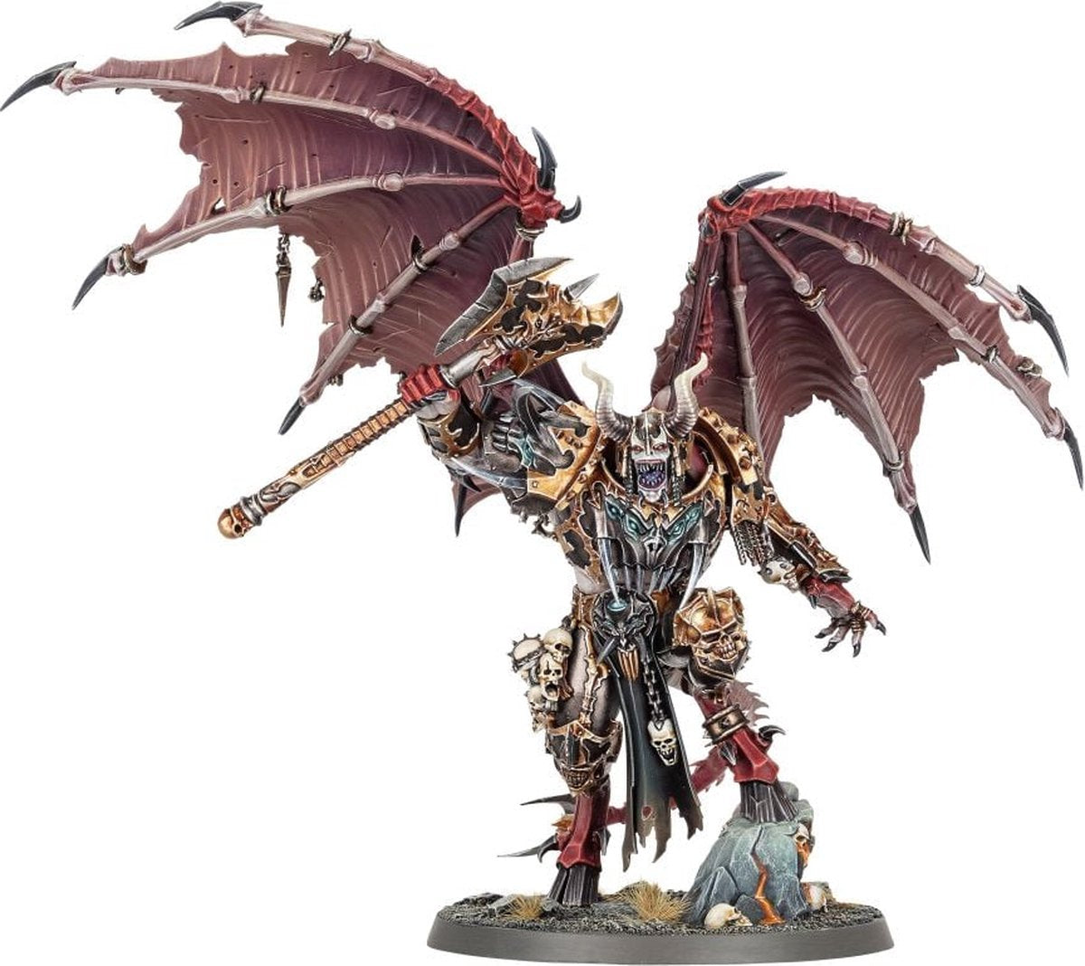 Games workshop warhammer age of sigmar - slaves to darkness - daemon prince - 83-64