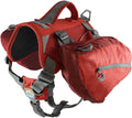 Kurgo baxter - hondenrugzak harnas - stevig, lichtgewicht en comfortabel - rood - large - large - 22-50kg