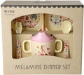Rice dk rice by rice - baby eetset fun fair roze - kermis illustratie - vaatwasserbestendig
