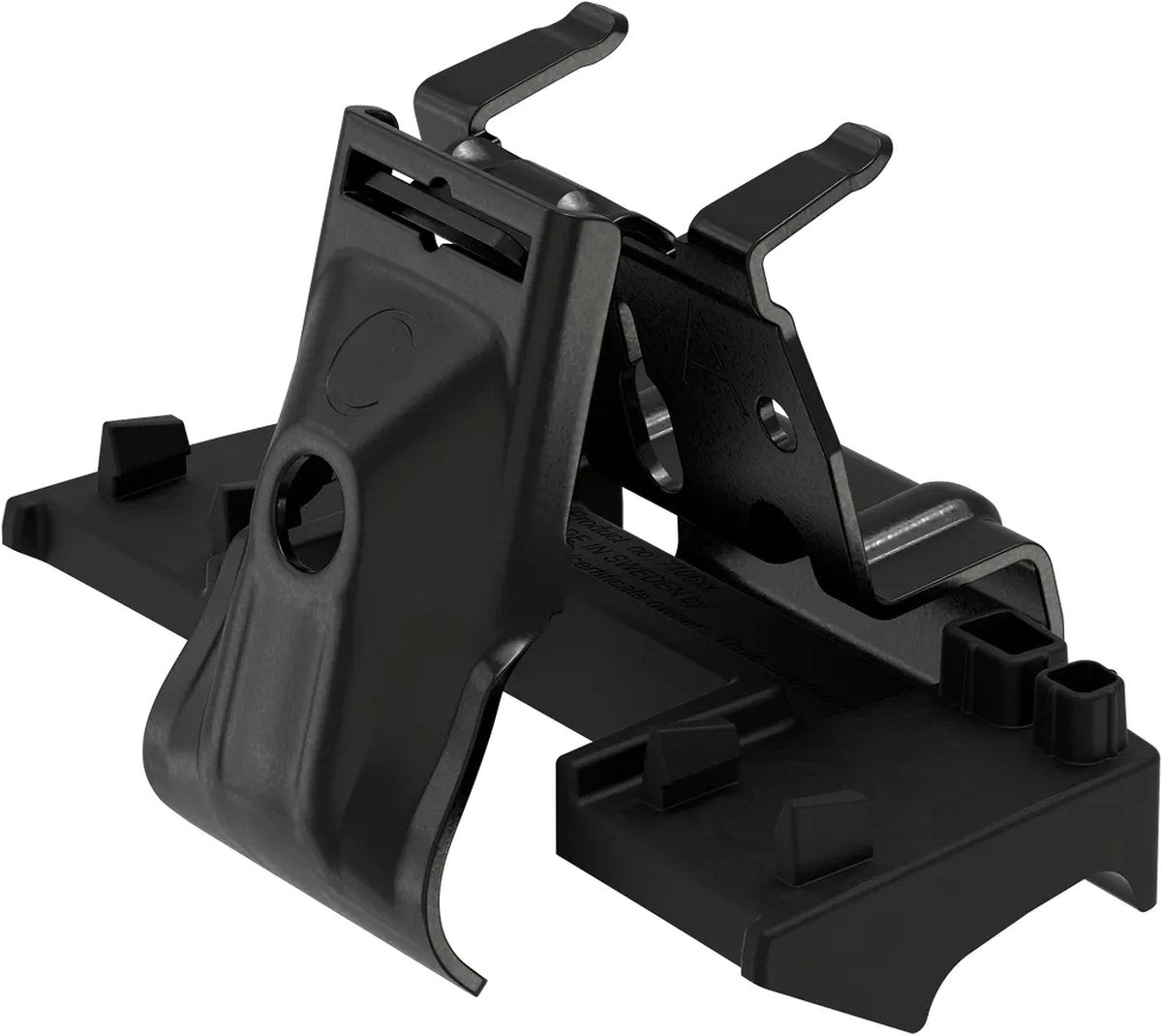 Thule kit 186080 flush rail 4-pack montagekit voor dakdragersysteem zwart