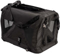 Duvo plus buddies on the go! click go reistas - opvouwbare hondenbench zacht - metalen frame waterbestendig - xs 51x33x33cm - zwart xs