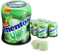 Mentos gum vibes spearmint - kauwgom - suikervrij - 6x30stuks