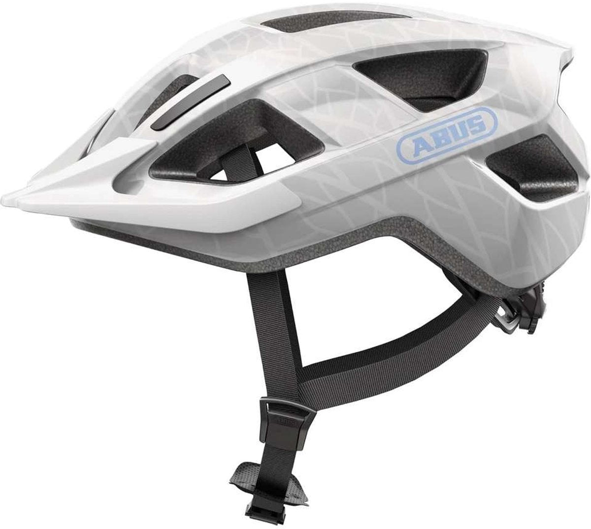 Abus Helm Aduro 3.0 LED Weiß Art L 58-62cm